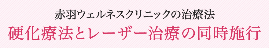赤羽ウェルネスクリニックの治療法 KS式ハンドベインキュア